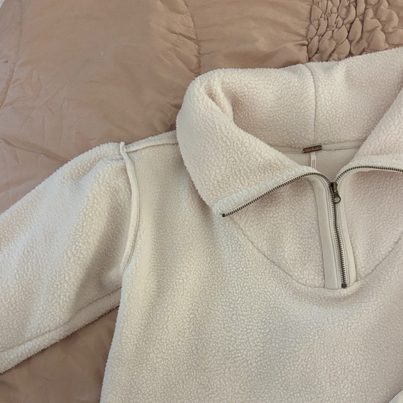 Free People Poppy Quarter Zip Pullover - Picture 10 of 11
